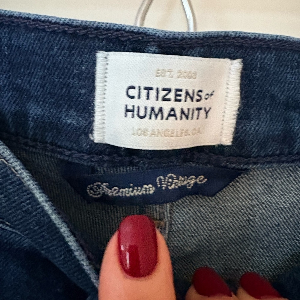 Citizens Of Humanity Dark Blue Women's Jeans, like new! Size 27